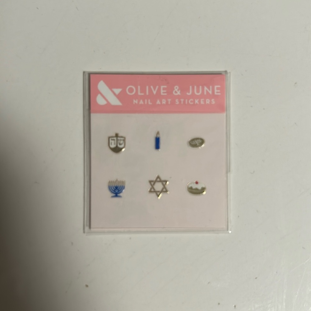 Olive & June Hanukkah Nail Art Stickers